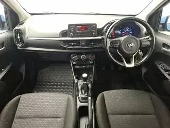 Used Kia Picanto 2019 Blue Hatchback
