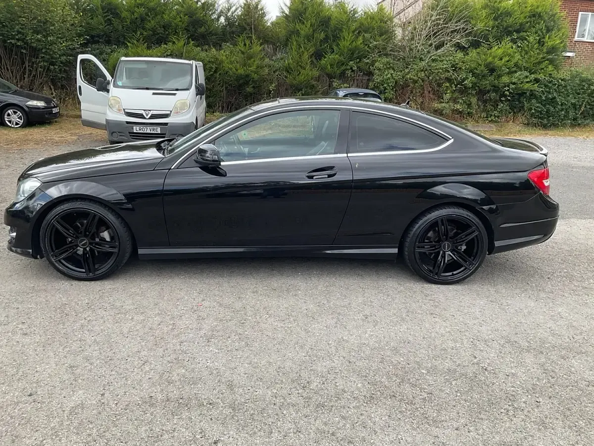 Used Mercedes C250 Sport Edition 2014 Black Coupe