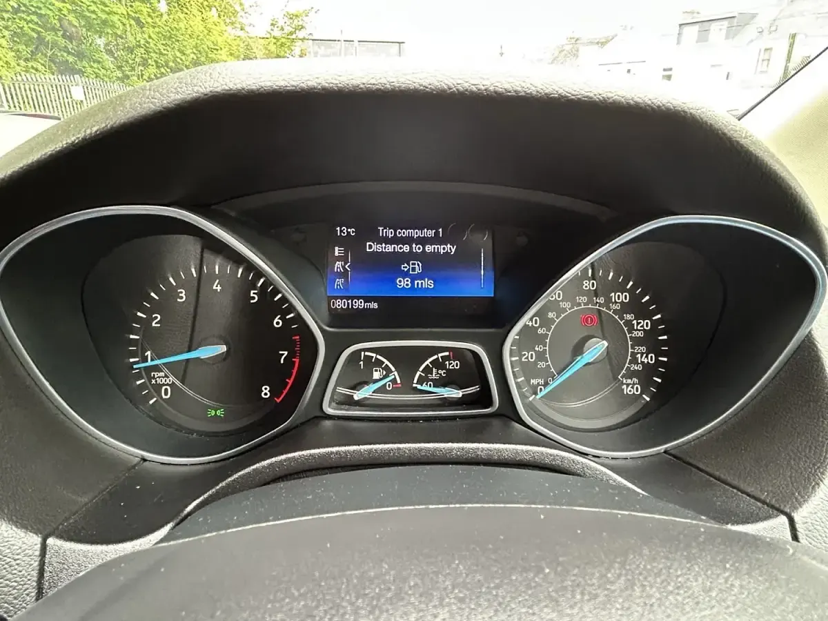 Begagnad Ford Focus Titanium X 2018 Röd Halvkombi