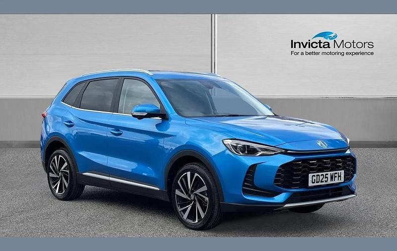 Blue New 2025 MG ZS Trophy SUV | £22,000 - Image 1/4