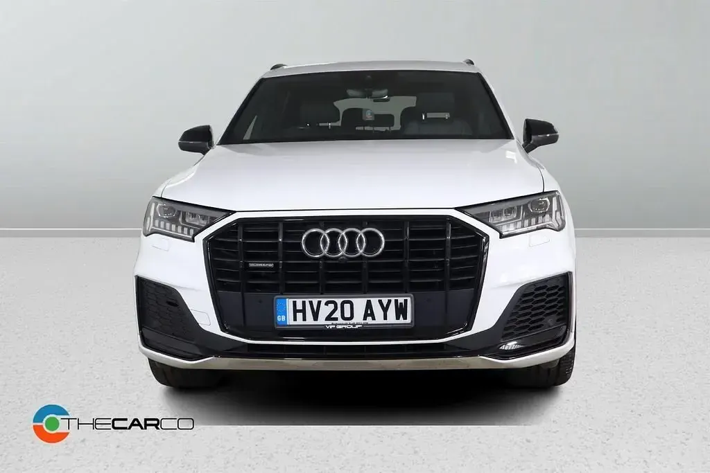 Usado Audi Q7 Black Edition 2020 Blanco SUV