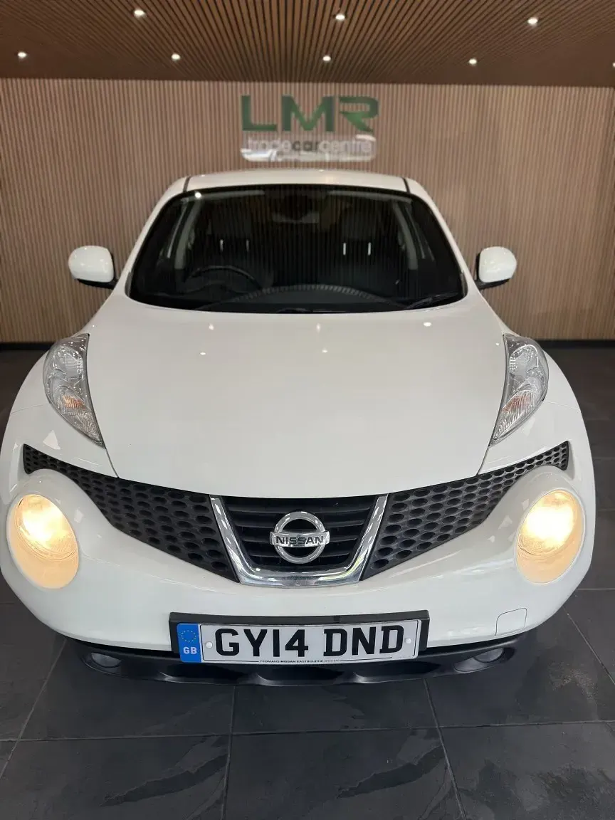 Używany Nissan Juke Tekna 2014 Biały SUV