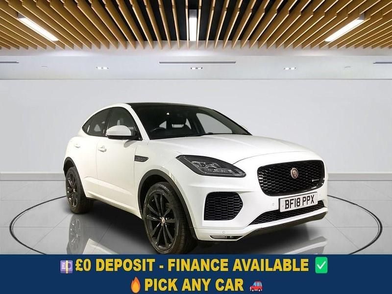 White Used 2018 Jaguar E-Pace R-Dynamic SUV | £12,949 (Good price) - Image 1/3