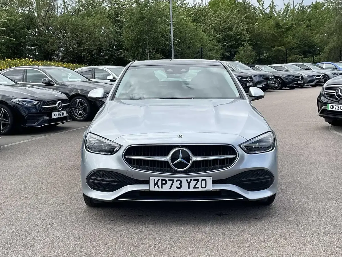 Used Mercedes C200 Exclusive Luxury 204 HP (150 kW) 2023 Silver Sedan