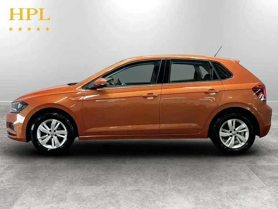 Used VW Polo SE 80 HP (58 kW) 2020 Orange Hatchback