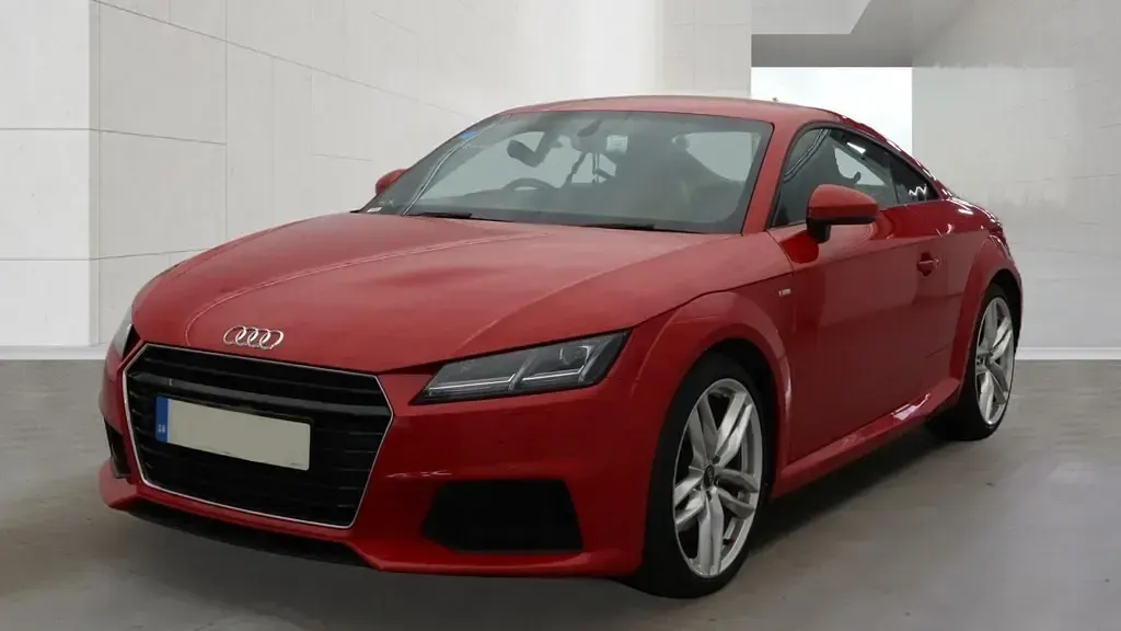 Used Audi TT S-Line 184 HP (135 kW) 2016 Red Coupe