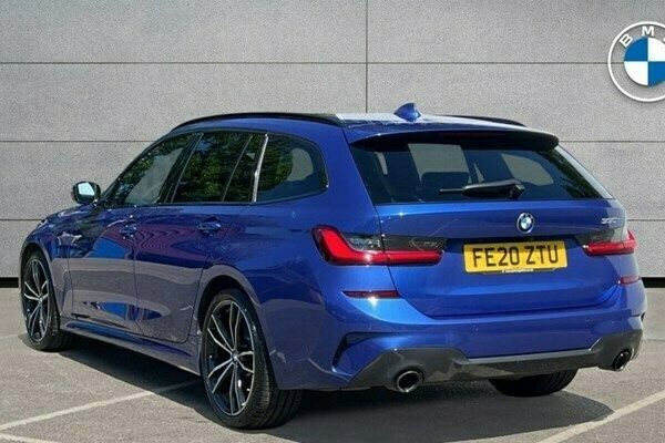 Used BMW 330 M Sport 254 HP (186 kW) 2020 Blue Estate