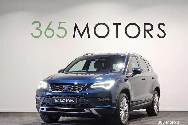 Begagnad Seat Ateca 4Drive 190 HK (139 kW) 2017 Blå SUV