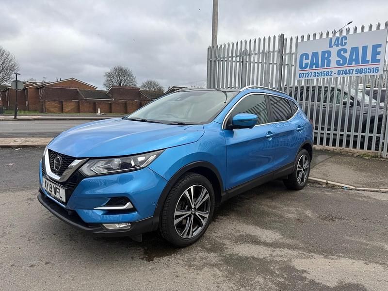 Used Nissan Qashqai N-Connecta 2019 Blue SUV