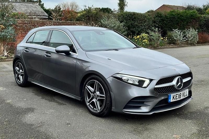 Used Mercedes A200 AMG line 2018 Grey Hatchback