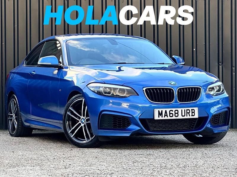 Blue Used 2018 BMW 218 M Sport Coupe | £12,499 (Fair price) - Image 1/4