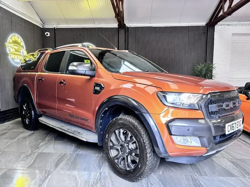 Used Ford Ranger Wildtrack 200 HP (147 kW) 2017 Orange Pickup