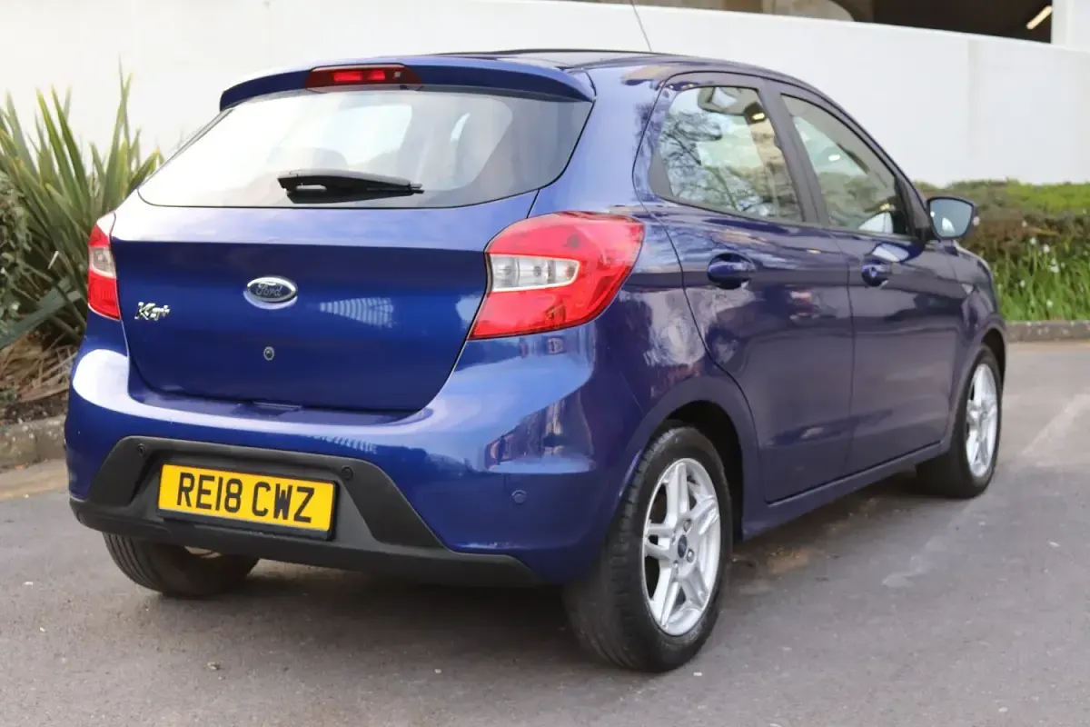 Used Ford Ka Plus Zetec 2018 Blue Hatchback