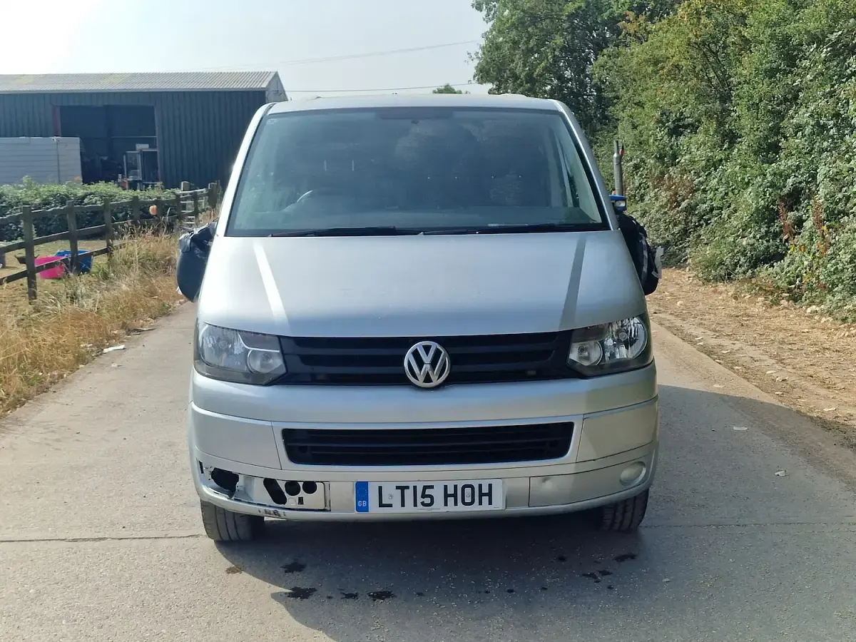 Used VW T5 101 HP (74 kW) 2015 Silver Van
