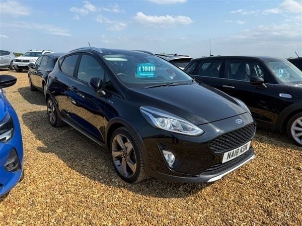 Black Used 2018 Ford Fiesta Active X Hatchback | £10,490 (Fair price) - Image 1/1