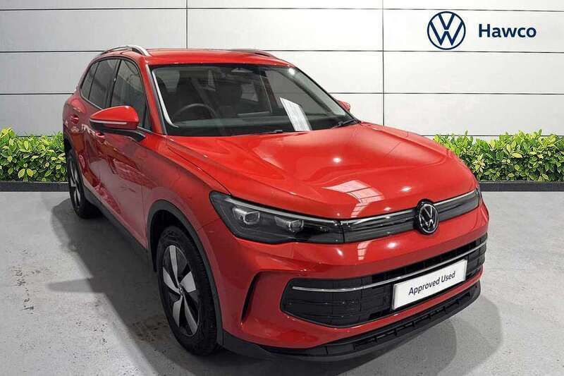 Red Used 2024 VW Tiguan Match SUV | £34,995 - Image 1/3
