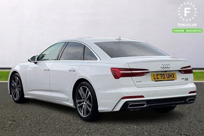 Used Audi A6 S-Line 2020 White Sedan