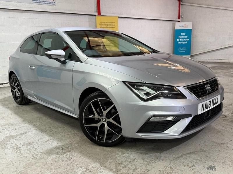 Silver Used 2018 Seat Leon FR Coupe | £9,995 (Fair price) - Image 1/4