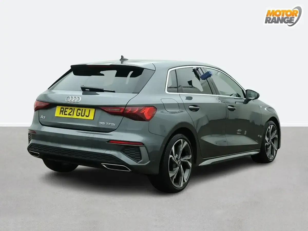 Used Audi A3 S-Line 150 HP (110 kW) 2021 Grey Sedan