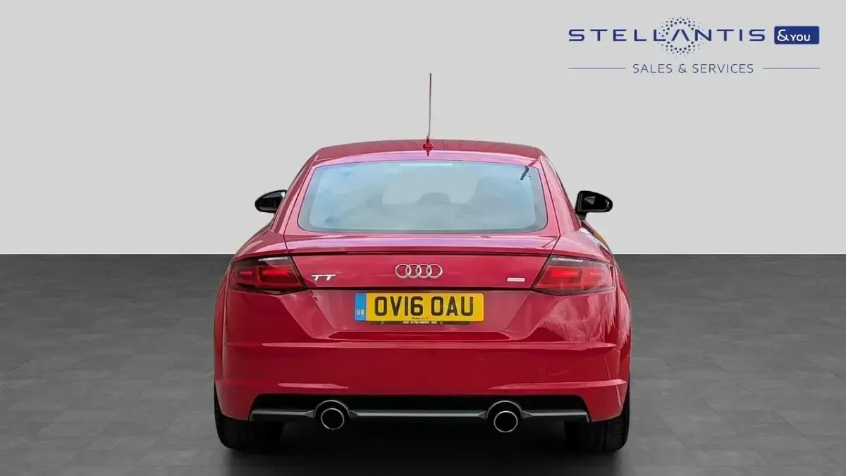 Used Audi TT S-Line 181 HP (133 kW) 2016 Red Coupe