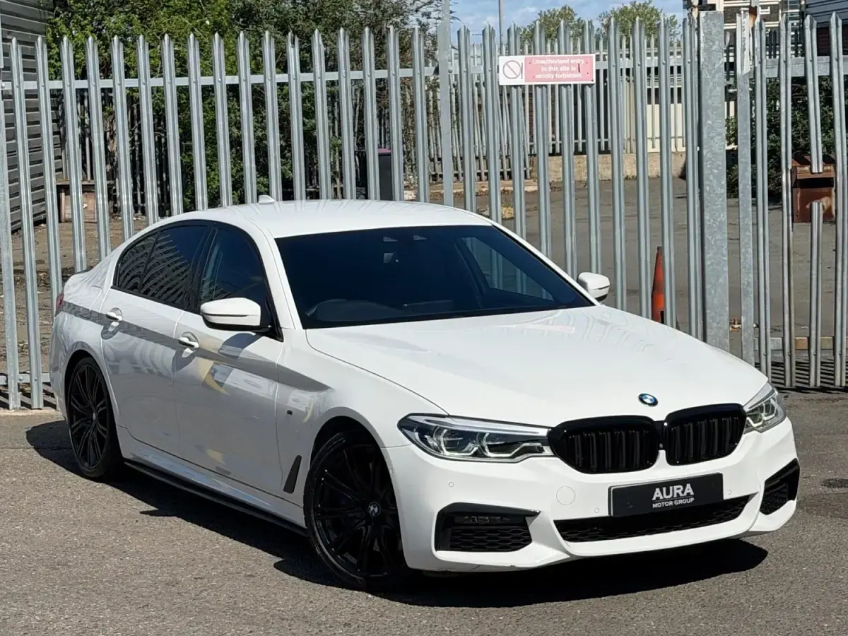 Used BMW 540 M Sport 2018 White Sedan