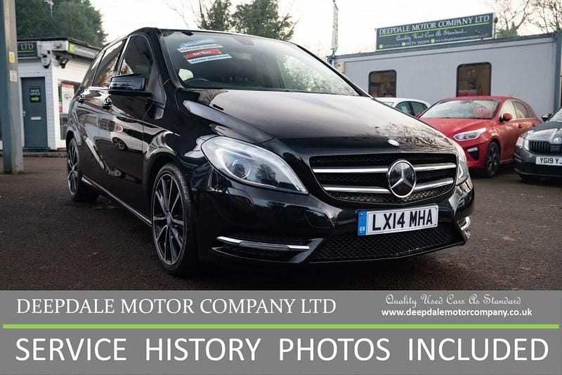 Black Used 2014 Mercedes B200 MPV | £7,990 (Fair price) - Image 1/4