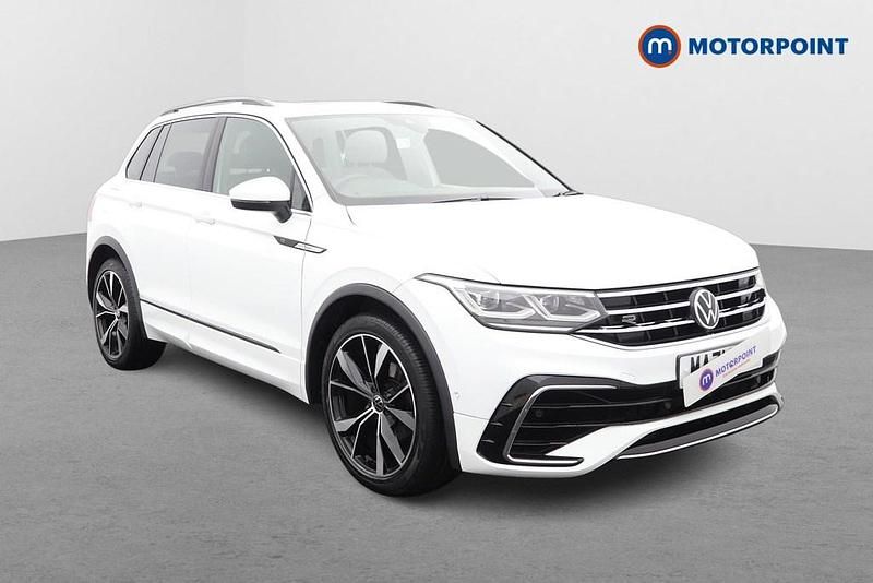 Used VW Tiguan R-line 2021 White SUV