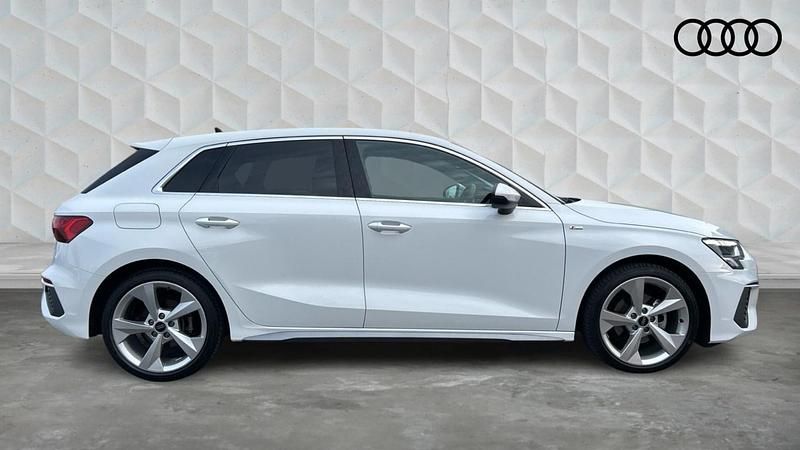 Used Audi A3 Sportback S-Line 2024 Ibis white Hatchback