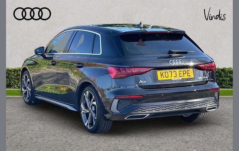 Used Audi A3 S-Line 147 HP (108 kW) 2024 Black Hatchback