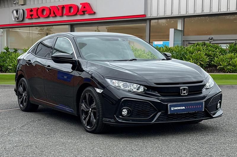 Black Used 2018 Honda Civic SR Hatchback | £10,849 (Fair price) - Image 1/4