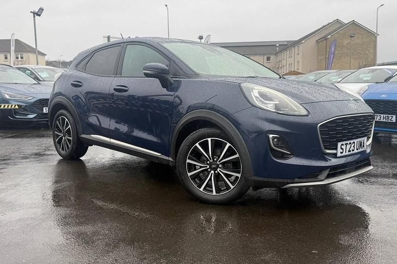 Used Ford Puma Titanium 125 HP (91 kW) 2023 Blue SUV