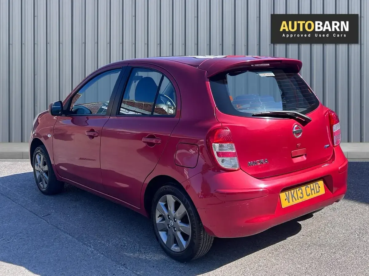 Used Nissan Micra 80 HP (58 kW) 2013 Red Hatchback