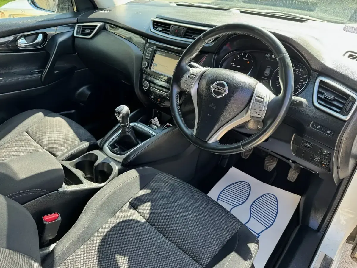 Used Nissan Qashqai Acenta Premium 110 HP (80 kW) 2014 White SUV