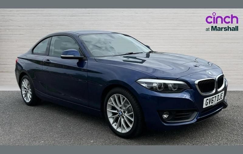 Used BMW 218 Performance 134 HP (98 kW) 2017 Blue Coupe