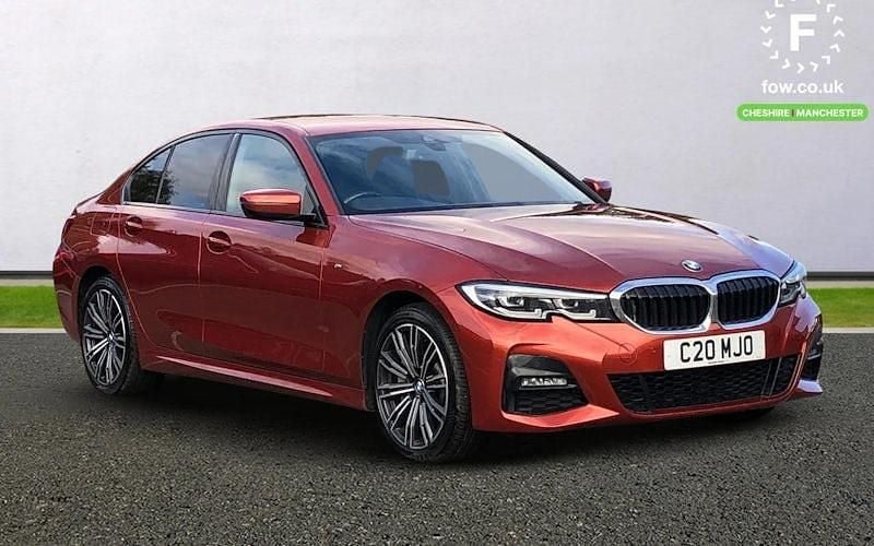 Orange Used 2020 BMW 330e M Sport Sedan | £17,899 (Fair price) - Image 1/4