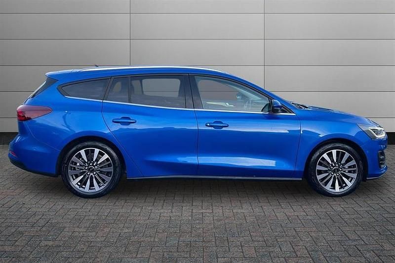 Used Ford Focus Titanium X 125 HP (91 kW) 2025 Desert island blue Estate