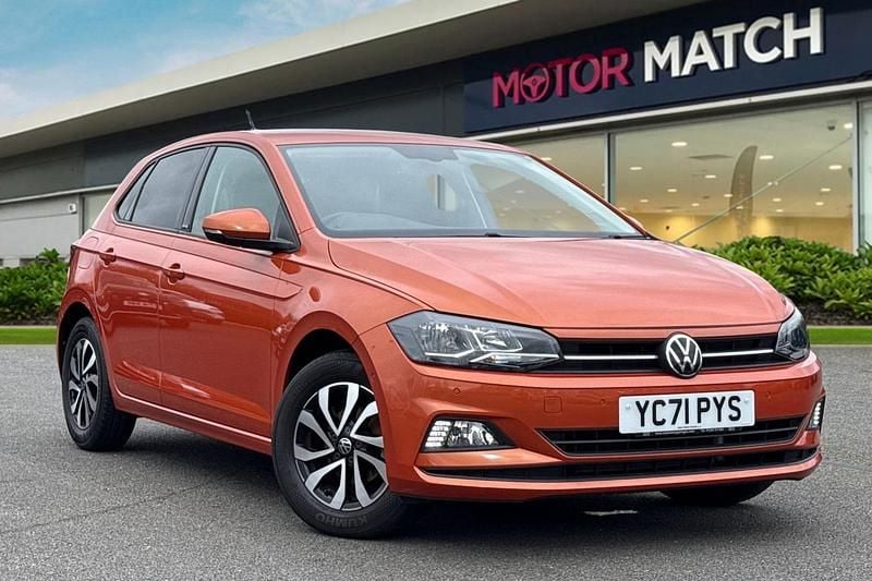 Used VW Polo Active 2021 Orange Hatchback