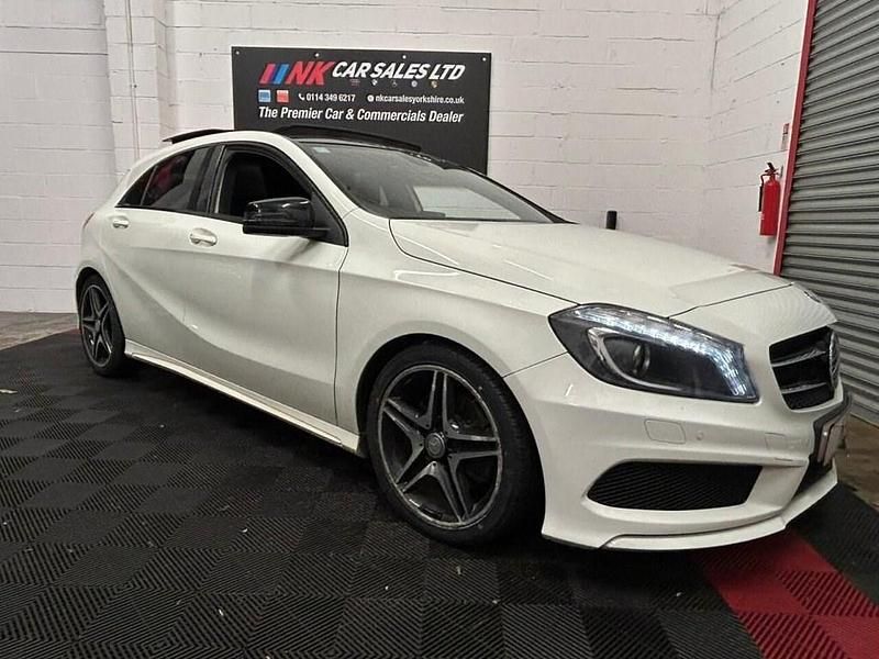 White Used 2014 Mercedes A220 AMG Hatchback | £9,995 (Fair price) - Image 1/4