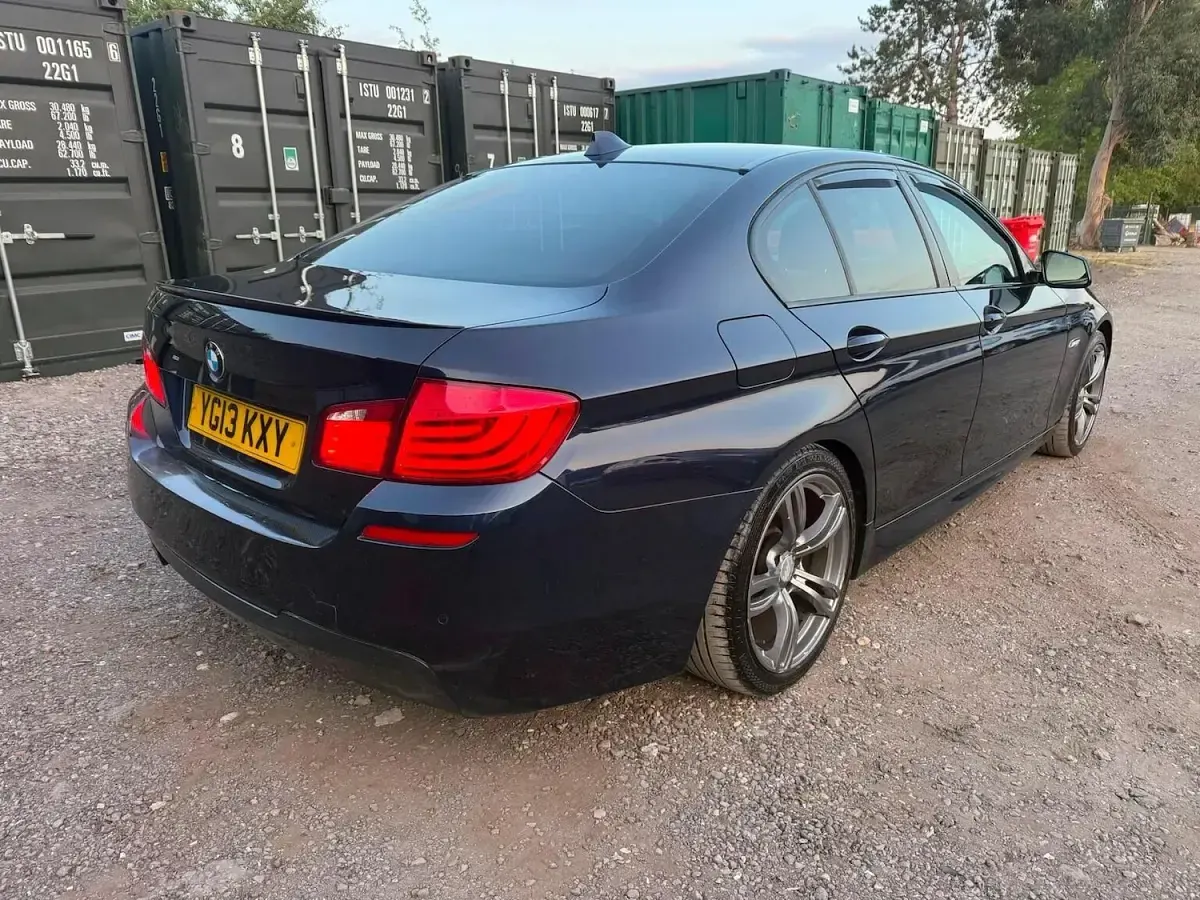 Used BMW 520 M Sport 184 HP (135 kW) 2013 Blue Sedan