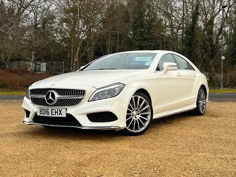 Used Mercedes CLS350 AMG Line Premium 258 HP (189 kW) 2016 White Coupe