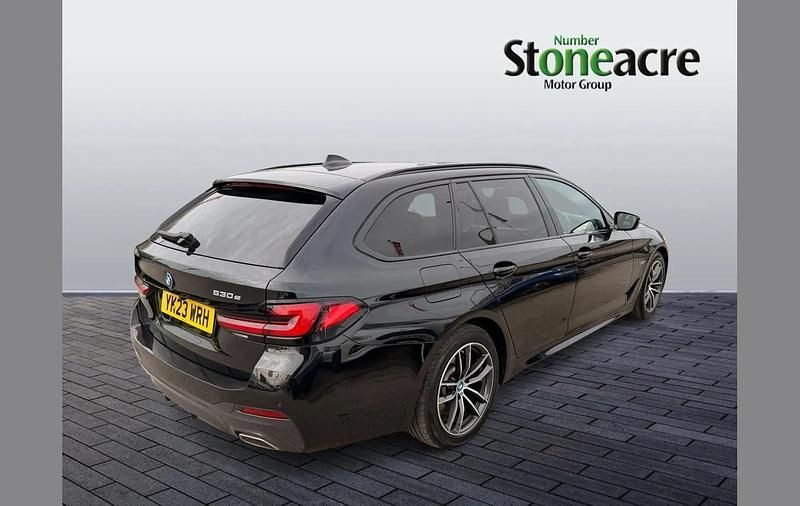 Used BMW 530e M Sport 288 HP (211 kW) 2023 Black Estate