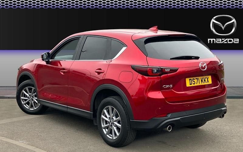 Begagnad Mazda CX-5 165 HK (121 kW) 2022 Röd SUV