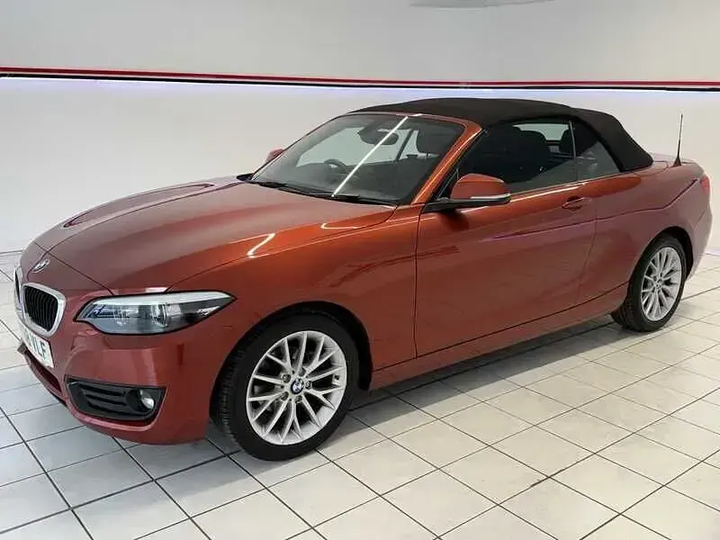Used BMW 218 Comfort Edition 2018 Orange Cabriolet
