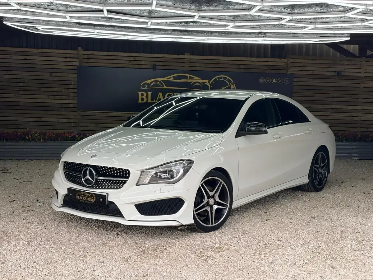 Used Mercedes CLA200 AMG 2015 White Coupe