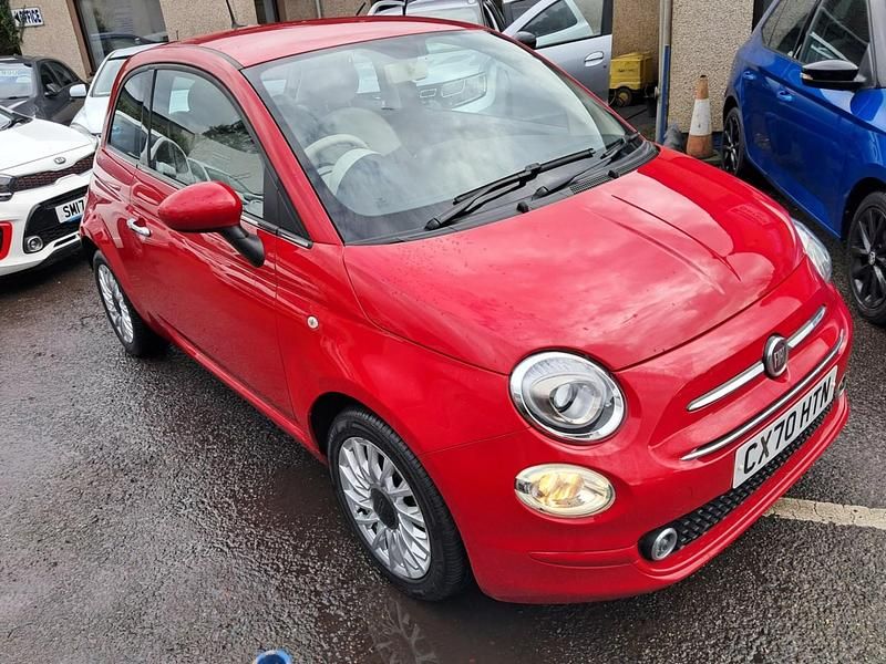Used Fiat 500 Lounge 2020 Red Hatchback