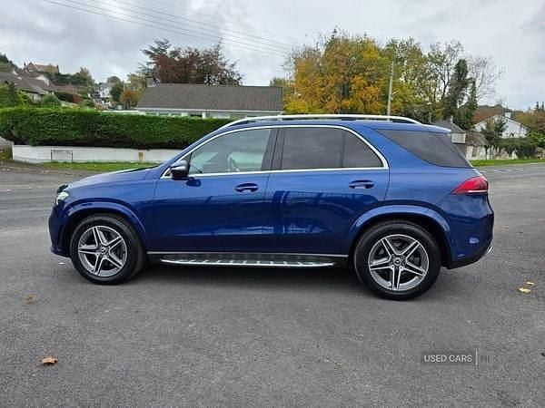 Used Mercedes GLE300 AMG line 2021 Blue Estate