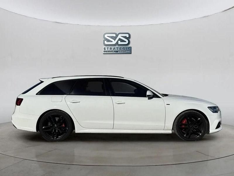 Used Audi A6 Black Edition 190 HP (139 kW) 2015 White Estate