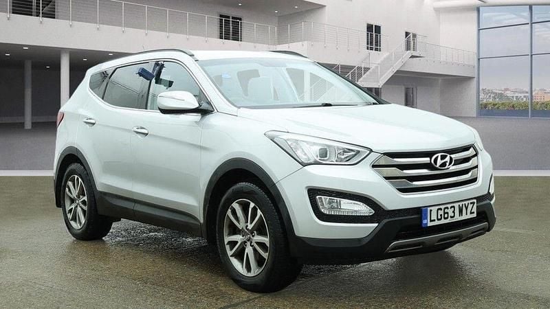 Used Hyundai Santa Fe Premium 194 HP (142 kW) 2013 Silver SUV