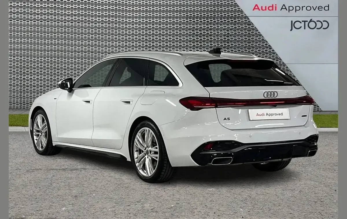 New Audi A5 S-Line 295 HP (216 kW) 2025 White Estate