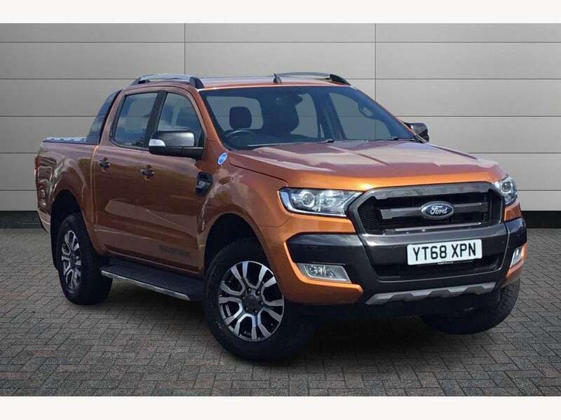 Orange Used 2018 Ford Ranger Wildtrack Pickup | £19,995 (Good price) - Image 1/4
